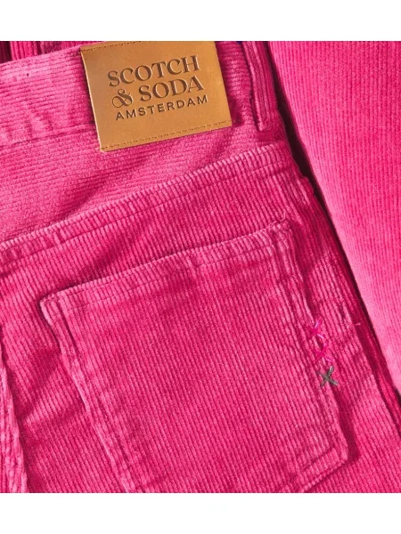 Παντελόνι Scotch & Soda ροζ