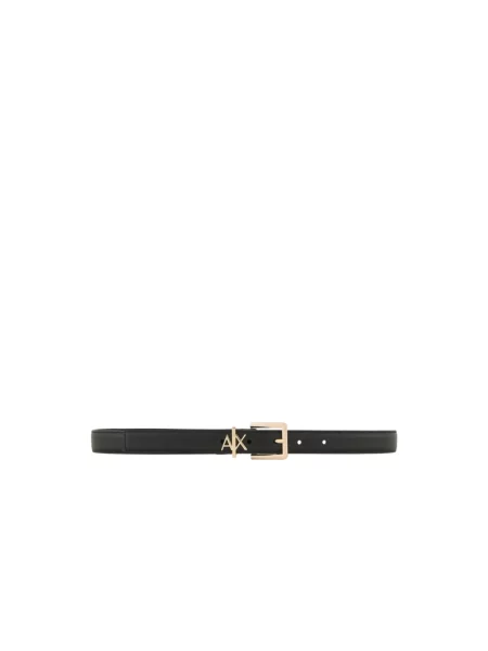 Pasek Armani Exchange czarny