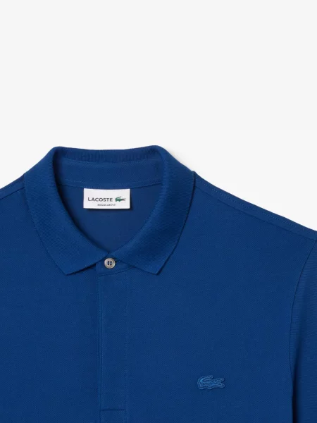 Поло Lacoste синє