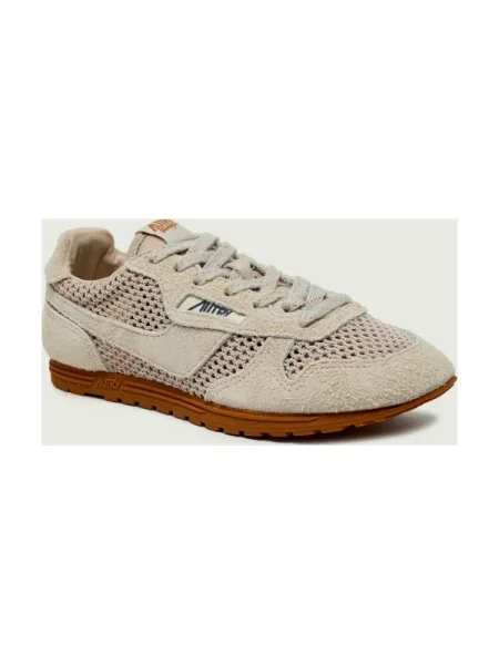 Autry Sneakers WINDSPIN | piele întoarsă bej