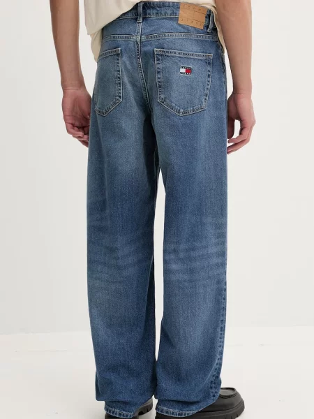 Tommy Jeans jeansy relaxed fit niebieskie