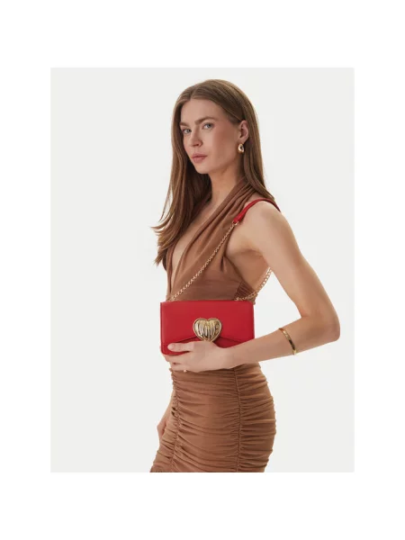 LOVE MOSCHINO Torebka czerwony