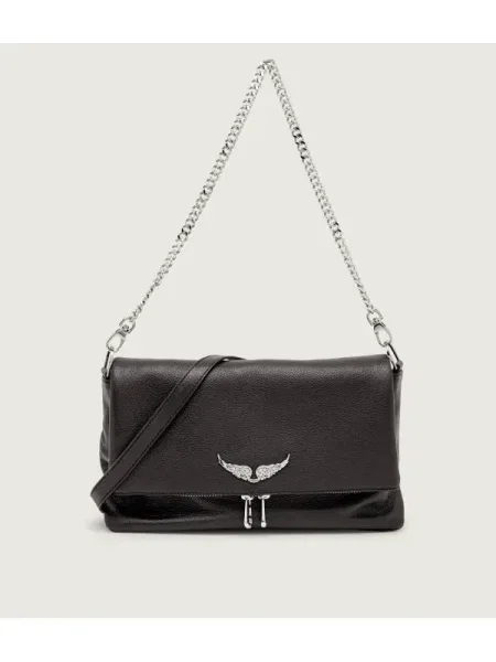 Zadig & Voltaire Geantă de umăr ROCKY II' negru