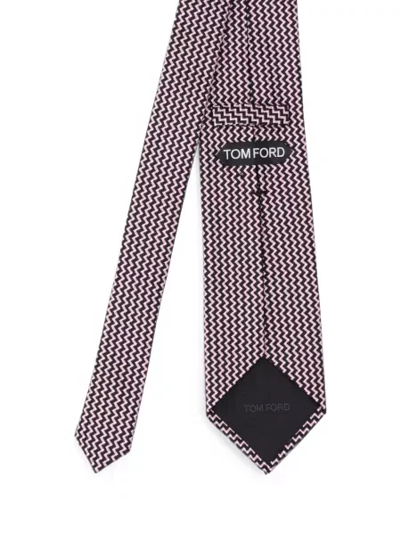 Cravată Tom Ford de mătase negru