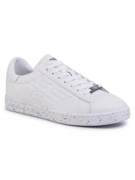 Sneakersy Emporio Armani Ea7 białe