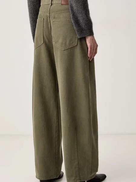 Weekend Max Mara spodnie WKDORDINE zielone