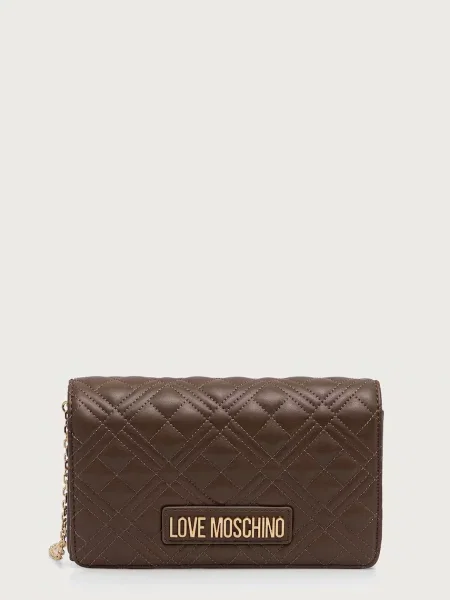 Love Moschino Geantă de umăr maro verde