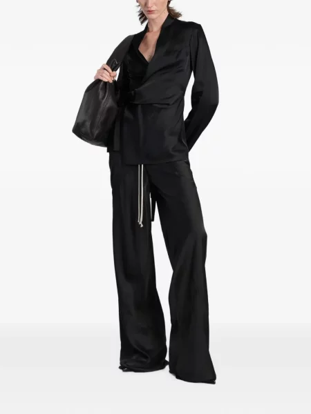 Pantaloni Rick Owens cu cordon negru