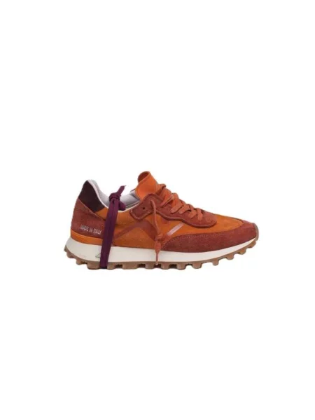 Sneakersy No Map Society pomarańczowe