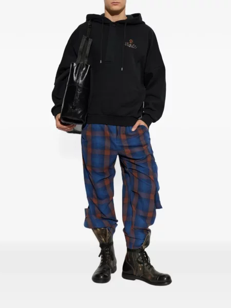 Hanorac cu glugă Vivienne Westwood negru