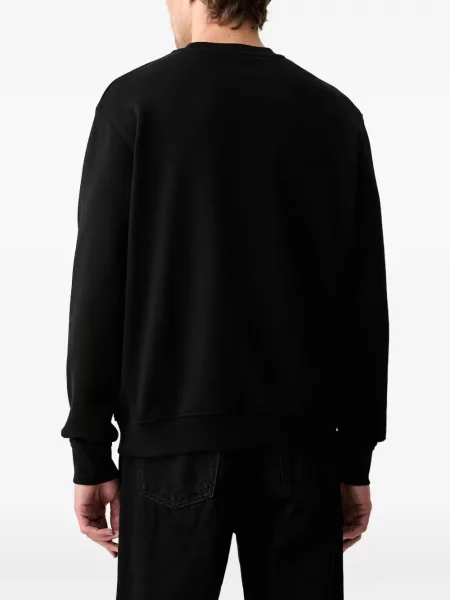 Pulover Karl Lagerfeld cu broderie negru