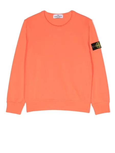 Bluza dziecięca Stone Island pomarańczowa