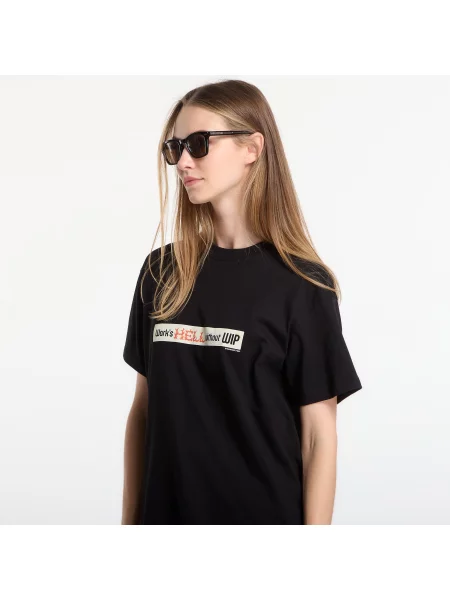 Тениска Carhartt WIP S/S Bumper Stickers T-Shirt UNISEX Black XXL черно