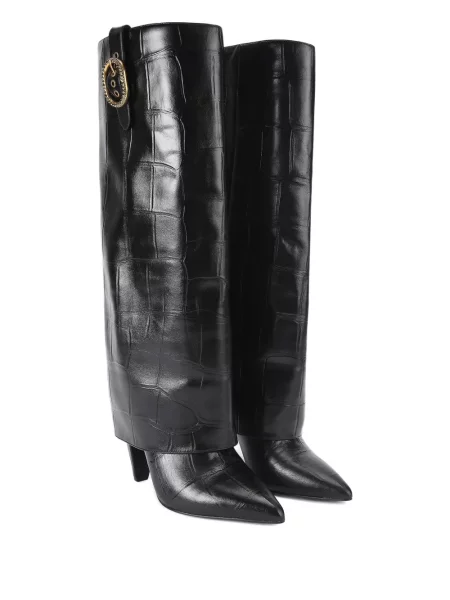 Botine Kurt Geiger London cu cataramă negru