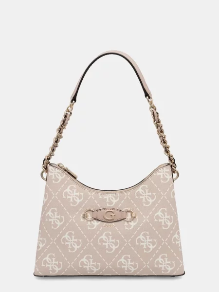 Чанта Guess IZZY бежово