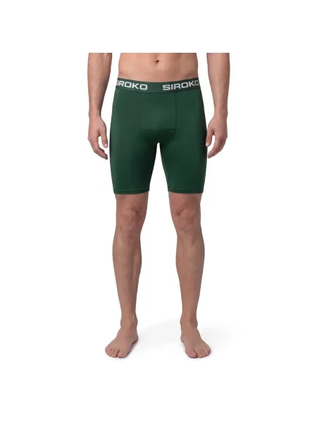 Spodenki sportowe Siroko Bshorts Green M zielone