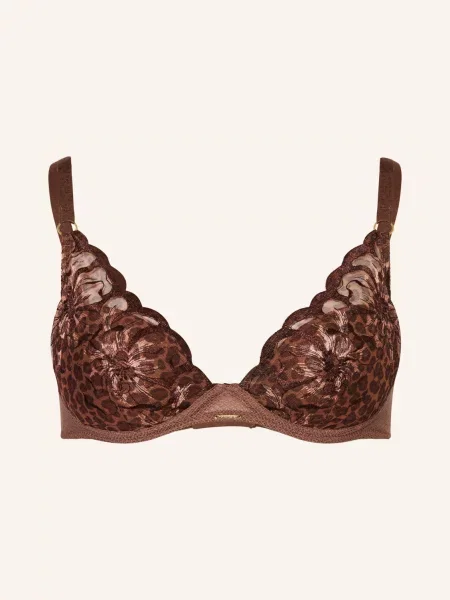 Chantelle Biustonosz Usztywniany Fleurs braun brązowy