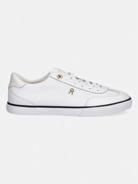 Tommy Hilfiger TH CHIC LOW PROFILE VULC tenisky dámske kožené biela