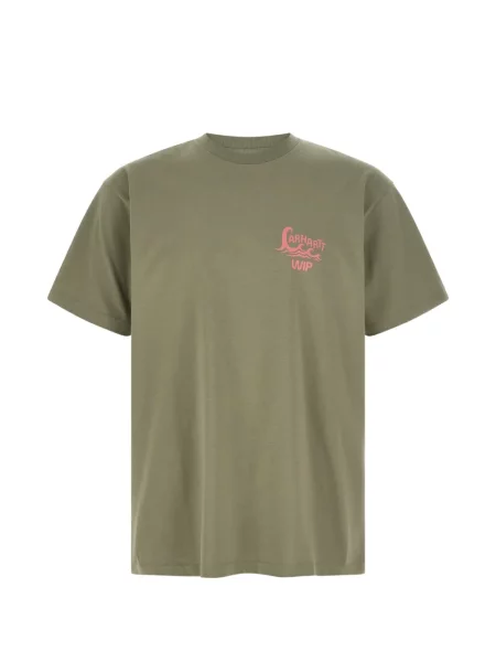 Tricou Carhartt Wip cu imagine verde