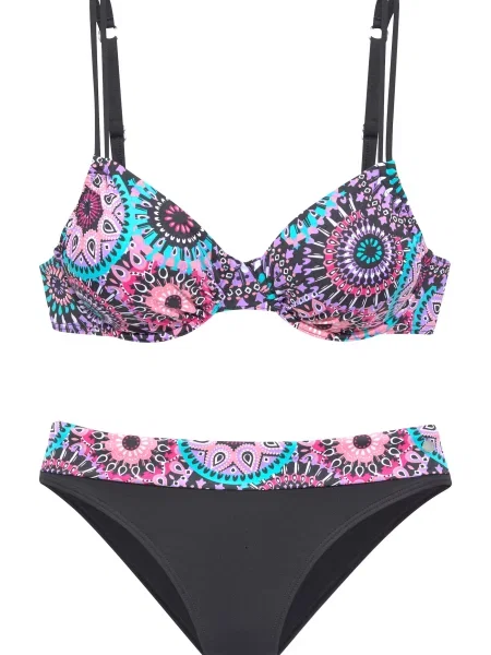 LASCANA Bikiny fialová