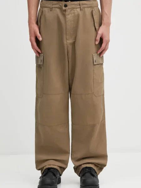 Barbour pantaloni Silverbay OS Twill Trouser pantaloni cargo pentru bărbați verzi