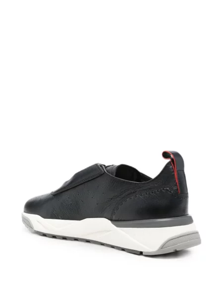 Sneakerși Santoni negru