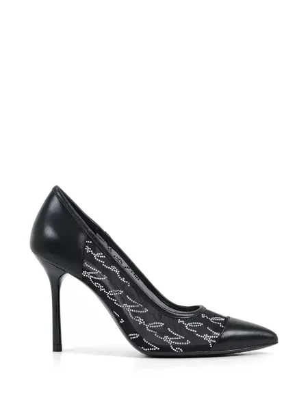 Pantofi cu toc Karl Lagerfeld negru