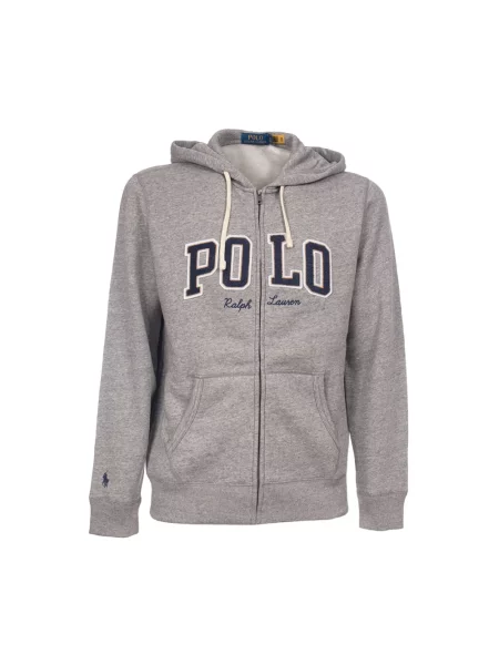 Bluza rozpinana Polo Ralph Lauren szara