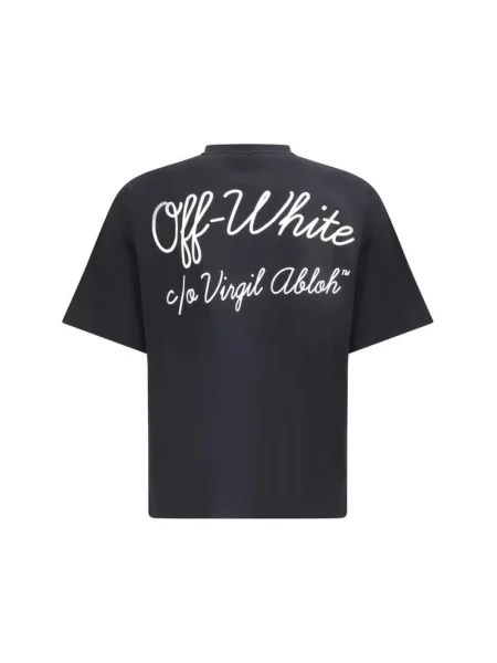 Koszulka Off-white z autografem biała