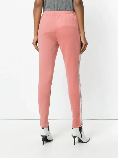 Pantaloni Adidas alergare roz