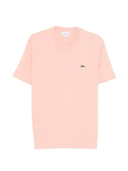Tricou Lacoste cu autograf roz