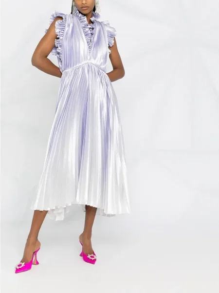 Rochie Philosophy Di Lorenzo Serafini de costum violet