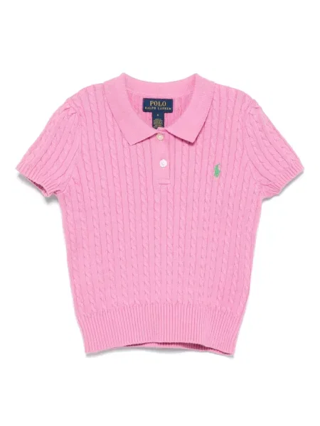 Dětské polotričko Polo Ralph Lauren růžové