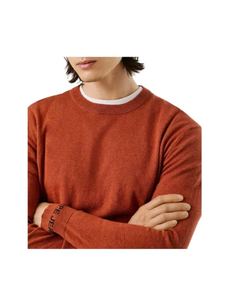 Sweter Pepe Jeans brązowy