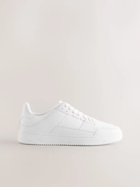 Sneakerși Next alb