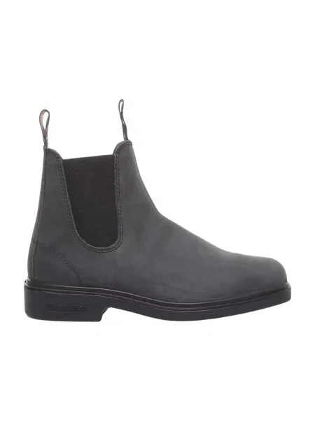 Lekkie botki Blundstone skórzane czarne