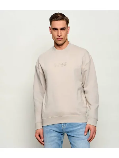 BOSS BLACK Hanorac Fashion | Relaxed fit negru