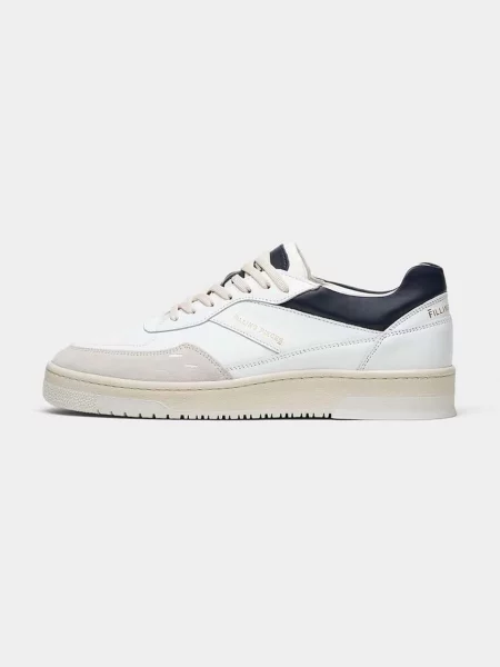 Sneakersy Filling Pieces skórzane białe