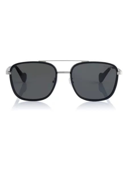 Okulary przeciwsłoneczne Moncler czarne