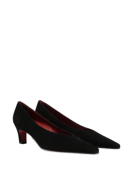 Pantofi cu toc Roberto Festa din piele de căprioară negru