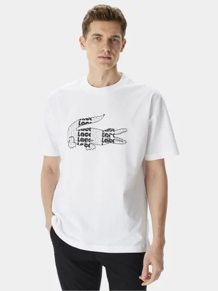Lacoste Футболка білий