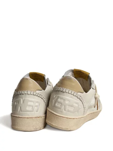 Кожени маратонки Golden Goose Ball Star златисто