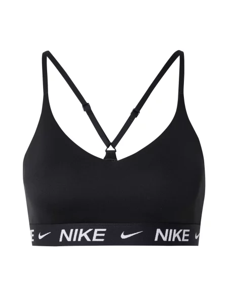 NIKE Sutien sport INDY negru alb