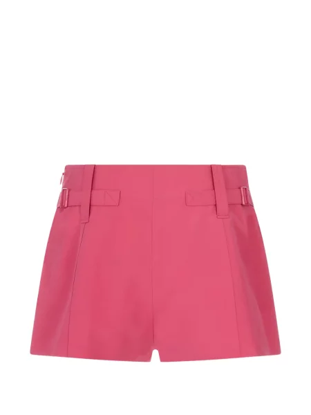 Pantaloni scurți Chloé cu bretele roz