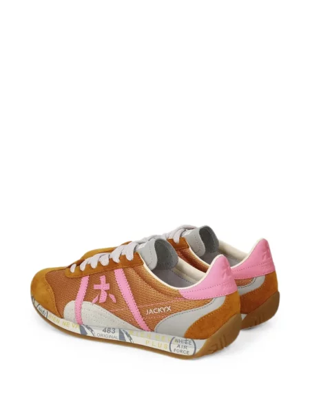 Sneakerși Premiata cu autograf maro