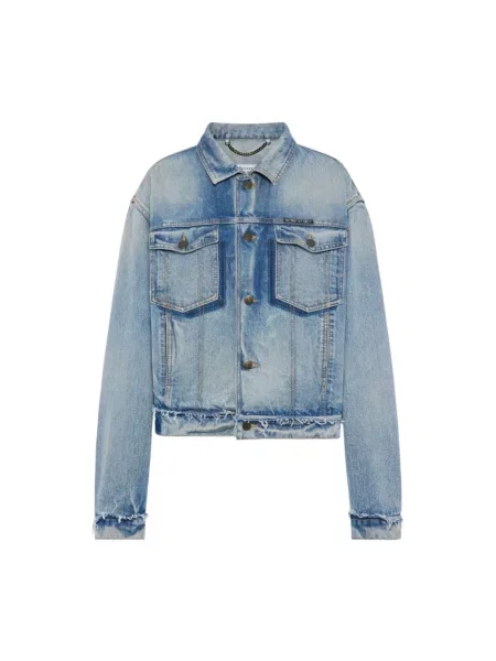 Kurtka jeansowa Maison Margiela niebieska