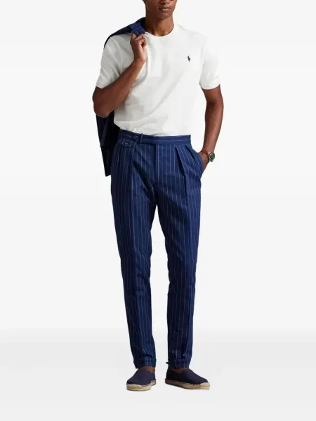 Кожени чорапи Polo Ralph Lauren с отворена пета с пейсли десен бяло
