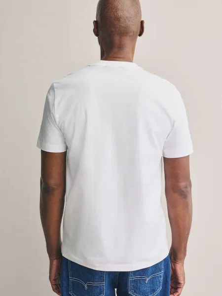 Next Tricou alb