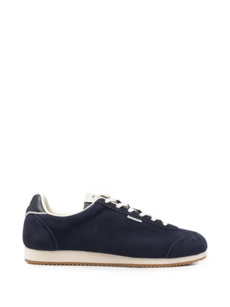 Sneakerși Ps Paul Smith din piele de căprioară albastru