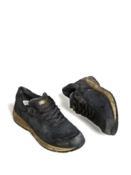 Sneakerși Golden Goose din piele negru